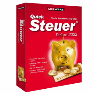 Lexware Quicksteuer Deluxe 2026 | für die Steuererklärung 2026