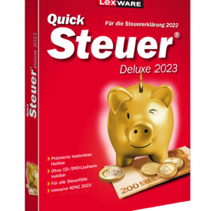 Lexware Quicksteuer Deluxe 2026 | für die Steuererklärung 2026