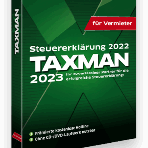 Lexware TAXMAN 2026 für Vermieter | Windows